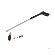 HBM professionnel nettoyeur haute pression à essence 4 temps 275 bar, 14 pk, 420 cc, 15 m tuyau, nettoyeur de terrasse HBM professionnel nettoyeur haute pression à essence 4 temps 275 bar, 14 pk, 420 cc, 15 m tuyau, nettoyeur de terrasse