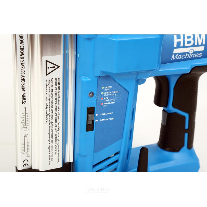 HBM battery nailer and nail gun 20 Volt Power20.5 