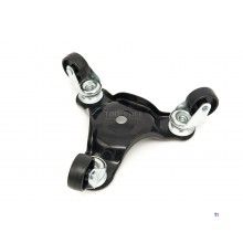 HBM 135 kg. Transportvogn med 3 hjul 