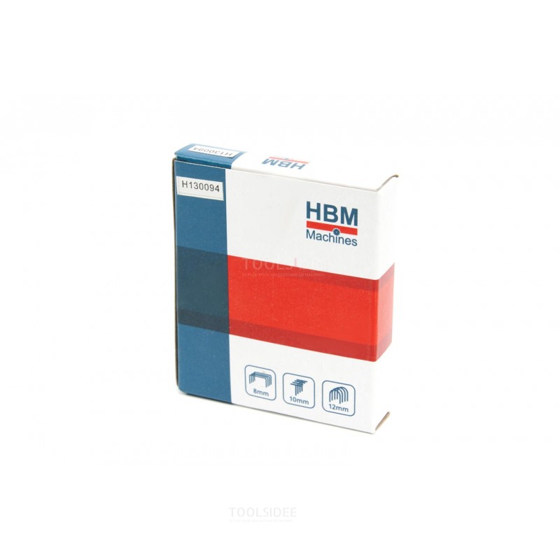 HBM 600-delers tilbehørssett for HBM 3 i 1 håndspikerpistol i stål, stiftemaskin for stifter, stifter 