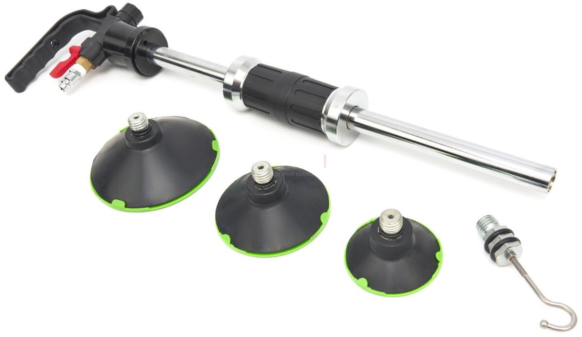 HBM Professional Vakuum bulk fjerning setti, nastatraktori, bulkkifjerning uten ruiskutus støttrekker modell 2:lla 