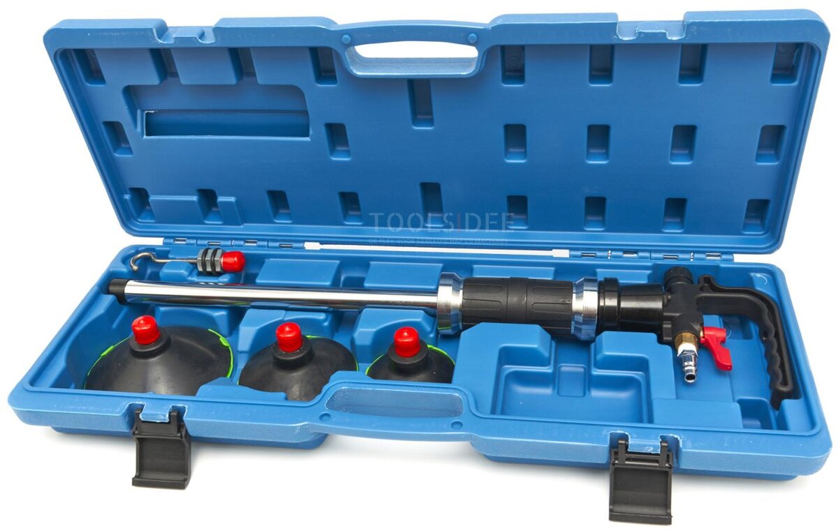 HBM Professional Vakuum bulk fjerning setti, nastatraktori, bulkkifjerning uten ruiskutus støttrekker modell 2:lla 