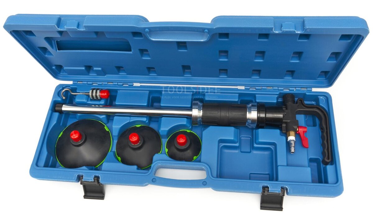 HBM Professional Vakuum bulk fjerning setti, nastatraktori, bulkkifjerning uten ruiskutus støttrekker modell 2:lla 