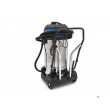 HBM 100 Liter 2400 W Professional Construction Dammsugare med 2 motorer 
