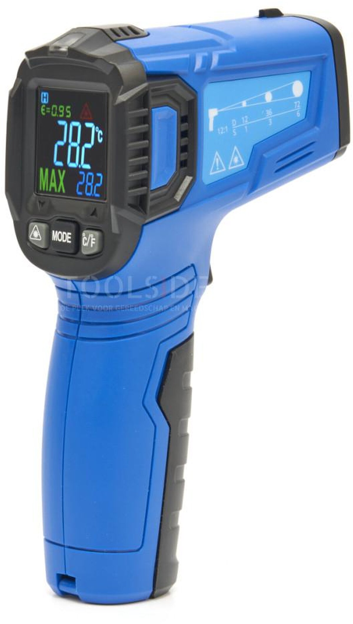 HBM digital infrarød temperaturmåler -50 / + 380 grader - modell 2 