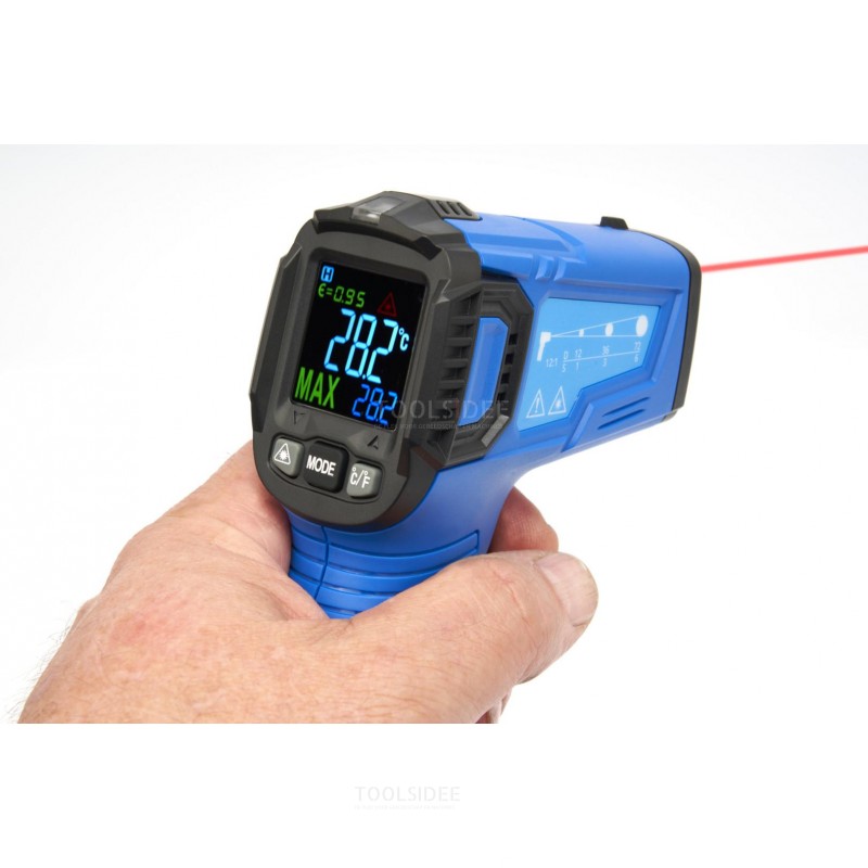 Termometro Digitale LCD Con Sonda Esterna Da 1,5 M, Display A LED, Per Acquari, Incubatori E Serre, Con Batterie LR44