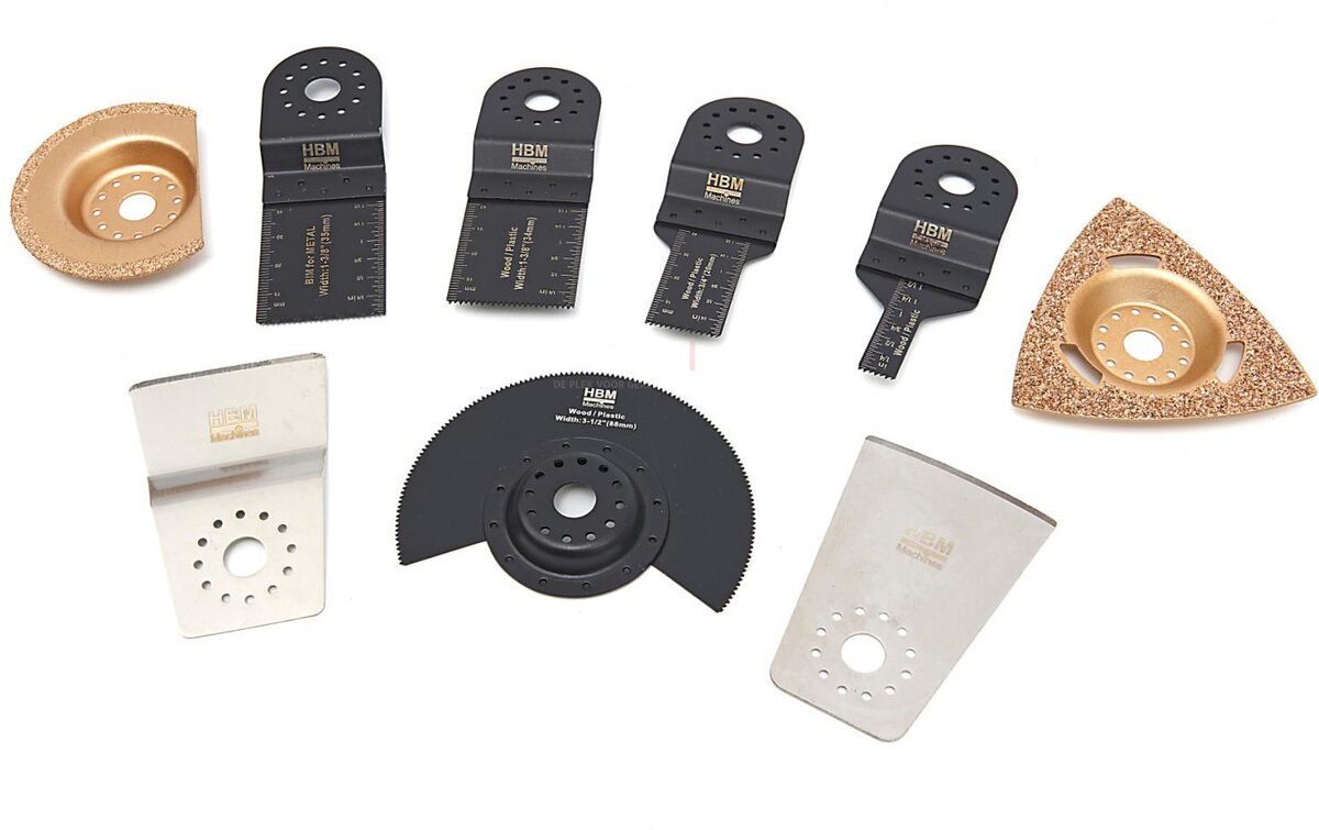 HBM 9 Delige Toebehorenset Voor Mulititool 