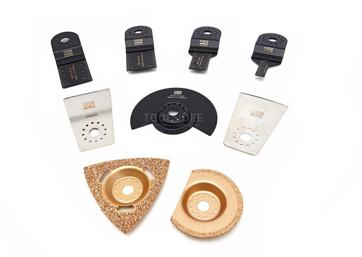 HBM 9 Delige Toebehorenset Voor Mulititool 