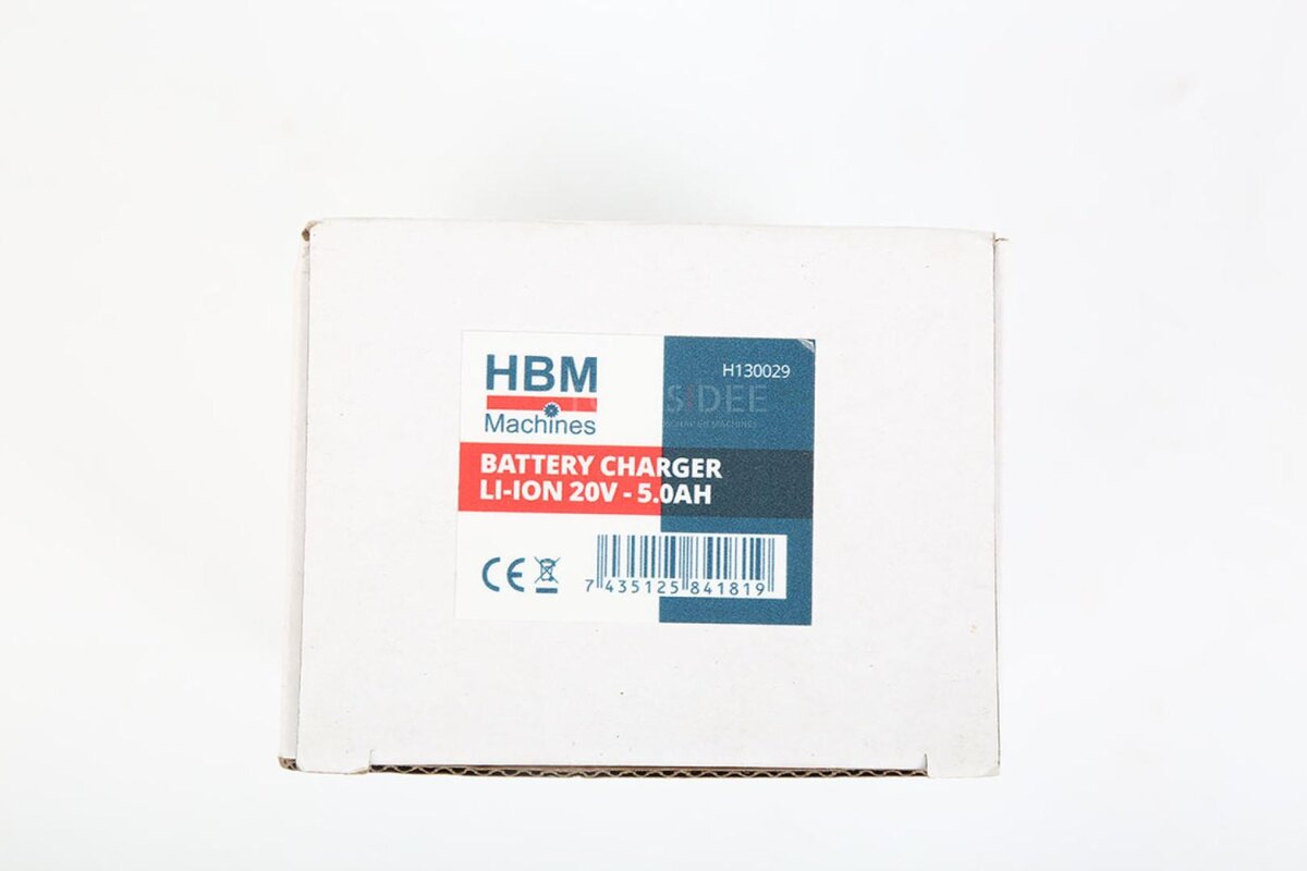 HBM-Batterieladegerät Für 20 Volt 5,0 Ah Li-Ion-Batterie Power20,5 HBM-Batterieladegerät Für 20 Volt 5,0 Ah Li-Ion-Batterie Power20,5