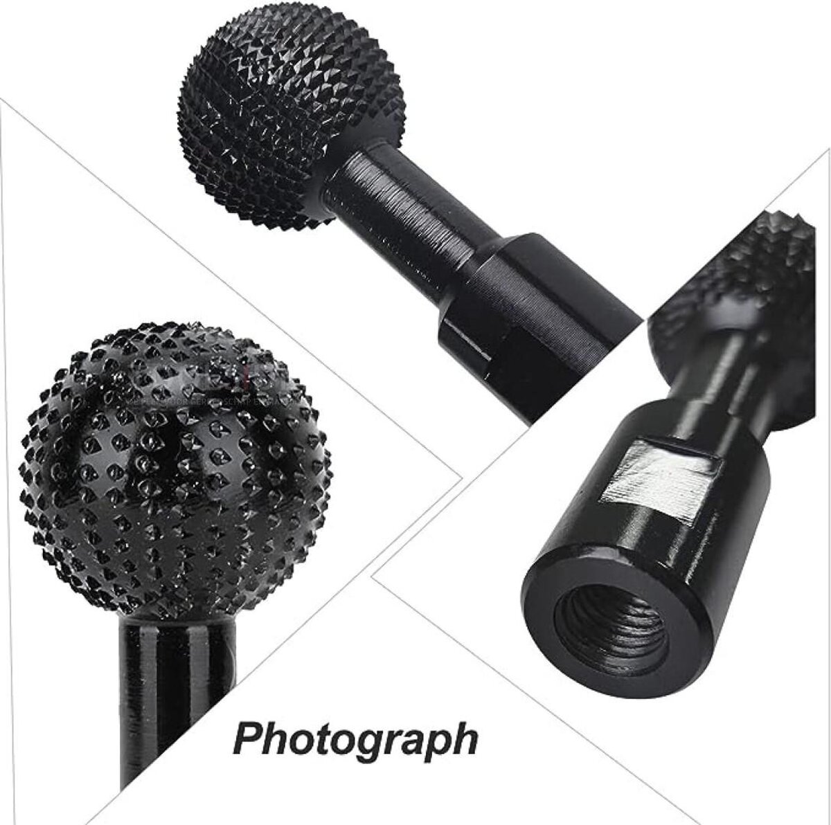 HBM Rasp ball head 30 mm for grinder 