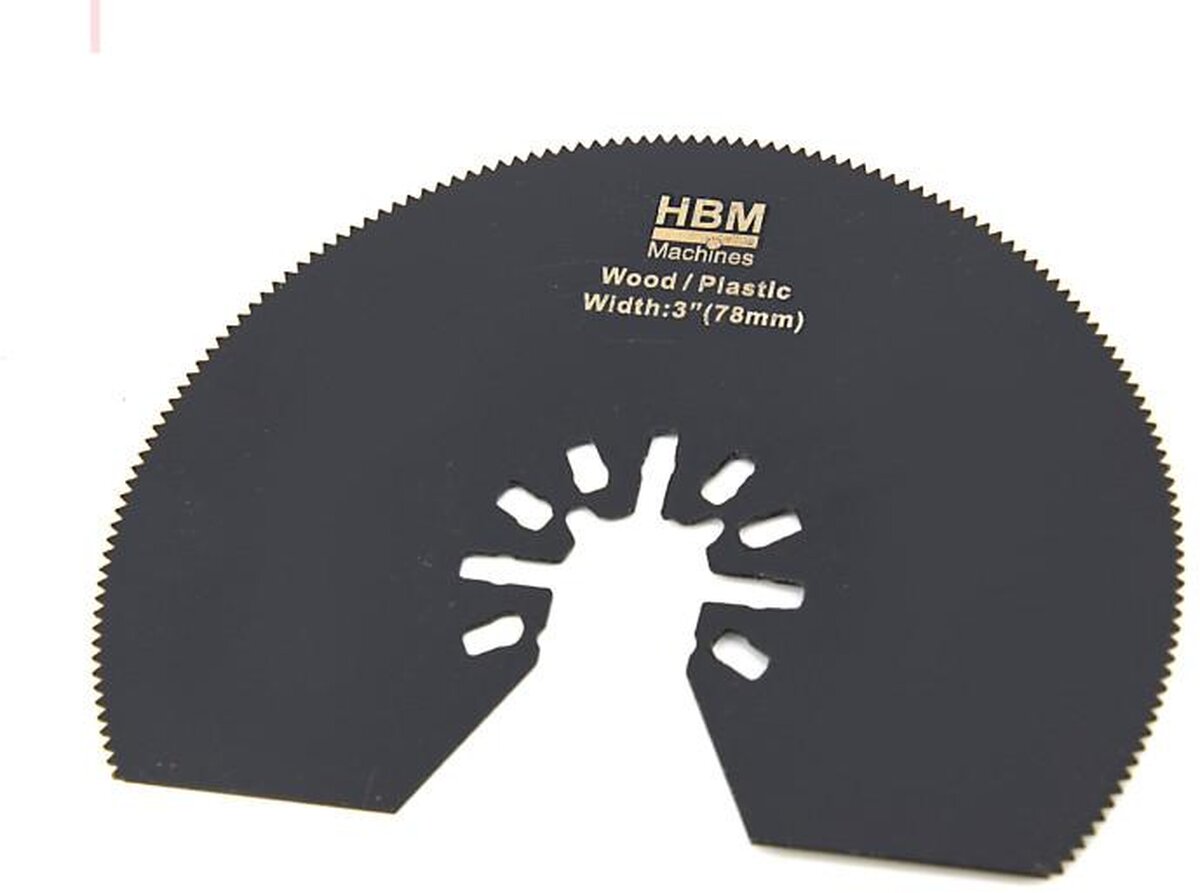 HBM Sagblad for tre og plast for multiverktøy 
