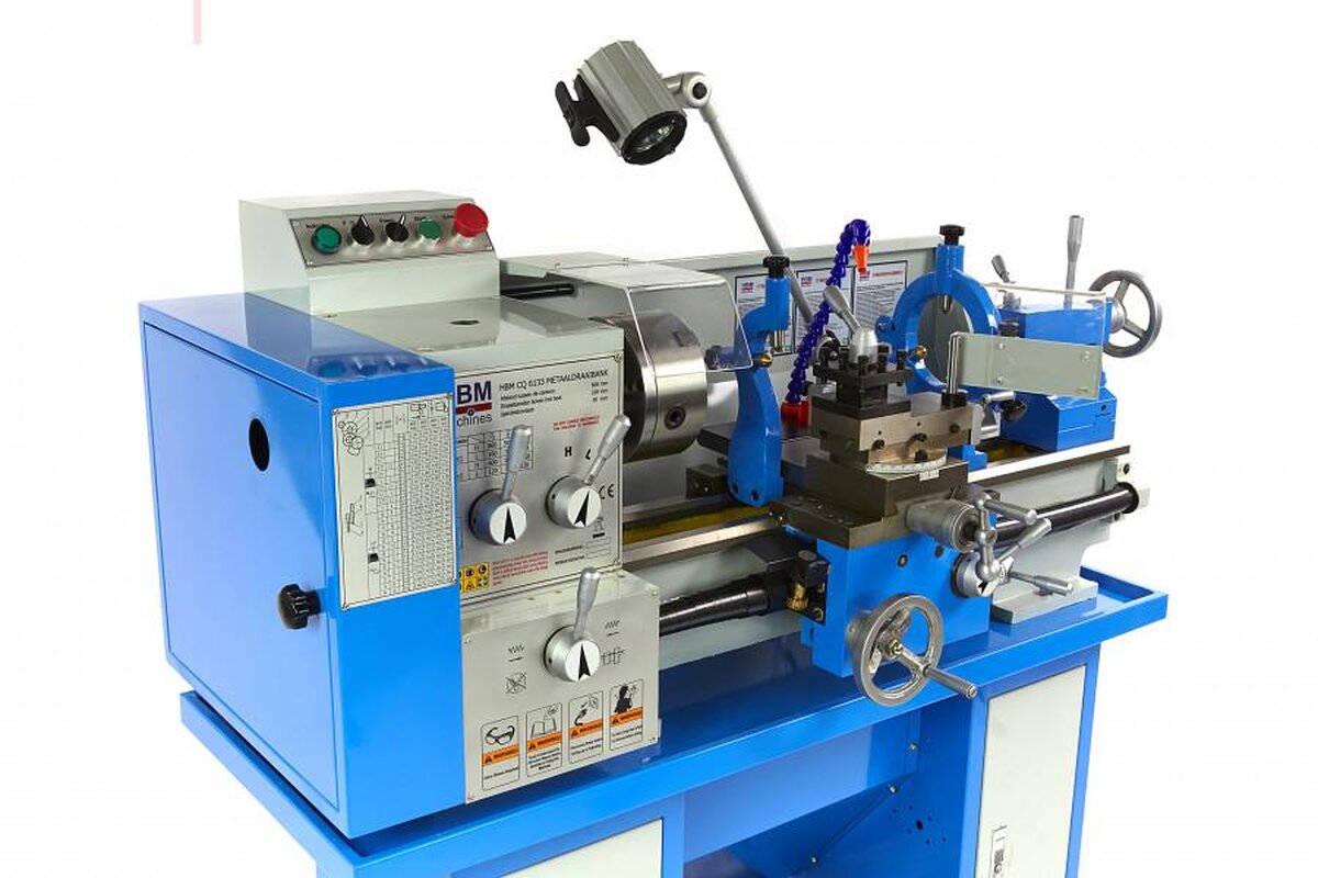 HBM 330 X 600 Metal Lathe Complete 