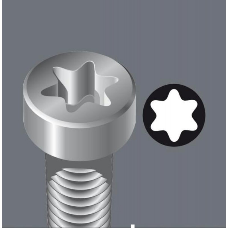 Wera 1/4 tommer power bit TX - 50 mm  Wera 1/4 tommer power bit TX - 50 mm