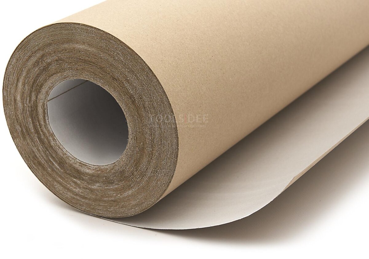 HBM gipsløper hvit/brun 50 m2 