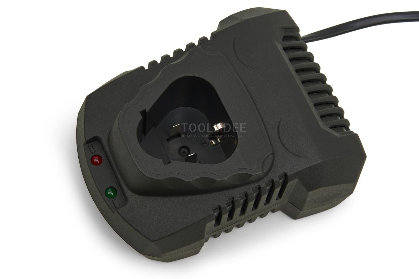 HBM batterilader for 10,8 Volt 1,5 Ah Power10 batteri 