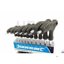 Set di 10 chiavi torx con impugnatura a T Silverline