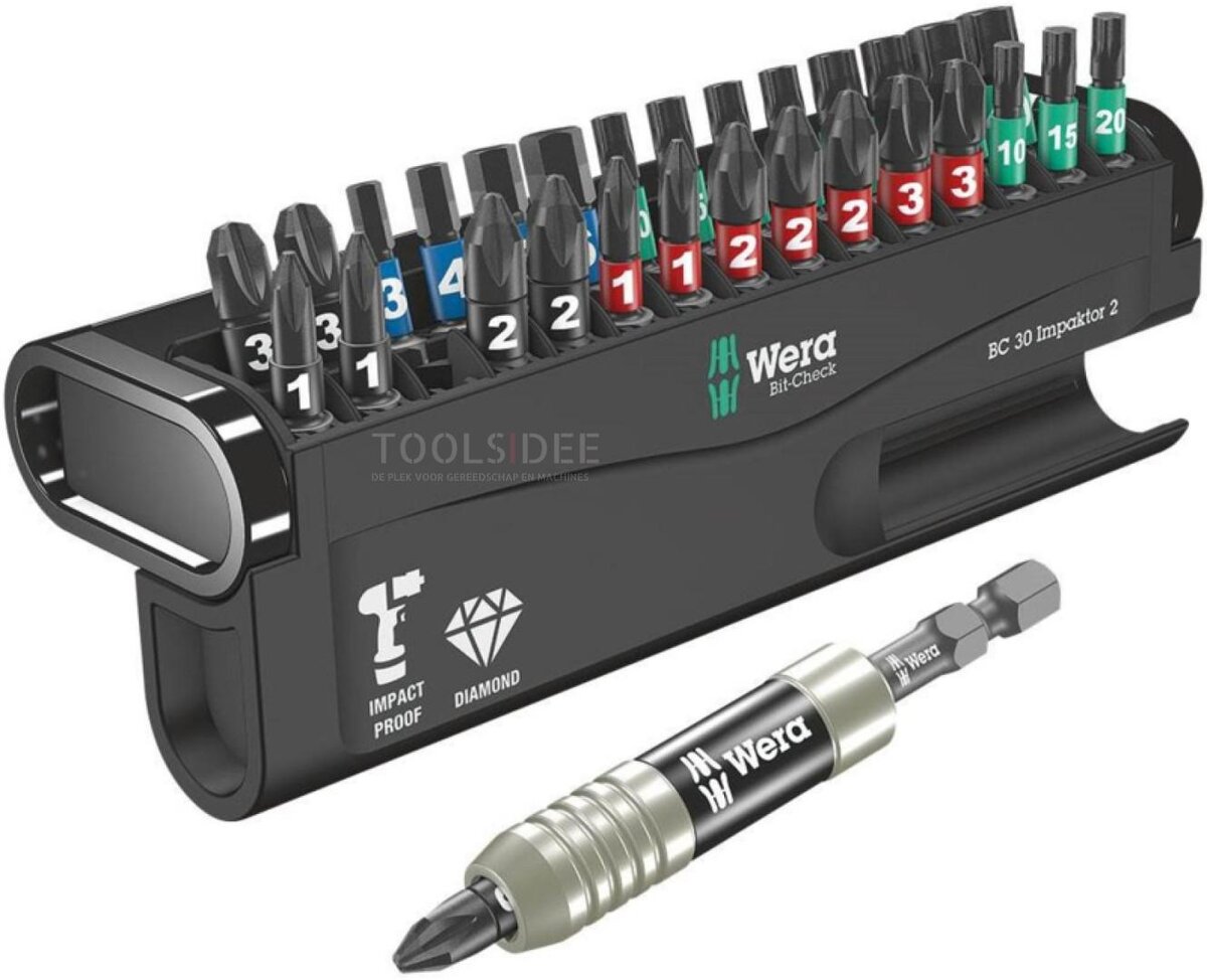 Wera Bit-Check 30 Impaktor 2 30-tlg Wera Bit-Check 30 Impaktor 2 30-tlg
