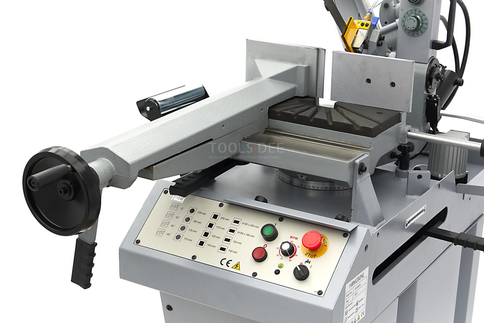 Sega a nastro per metalli HBM 280NL 230 volt 