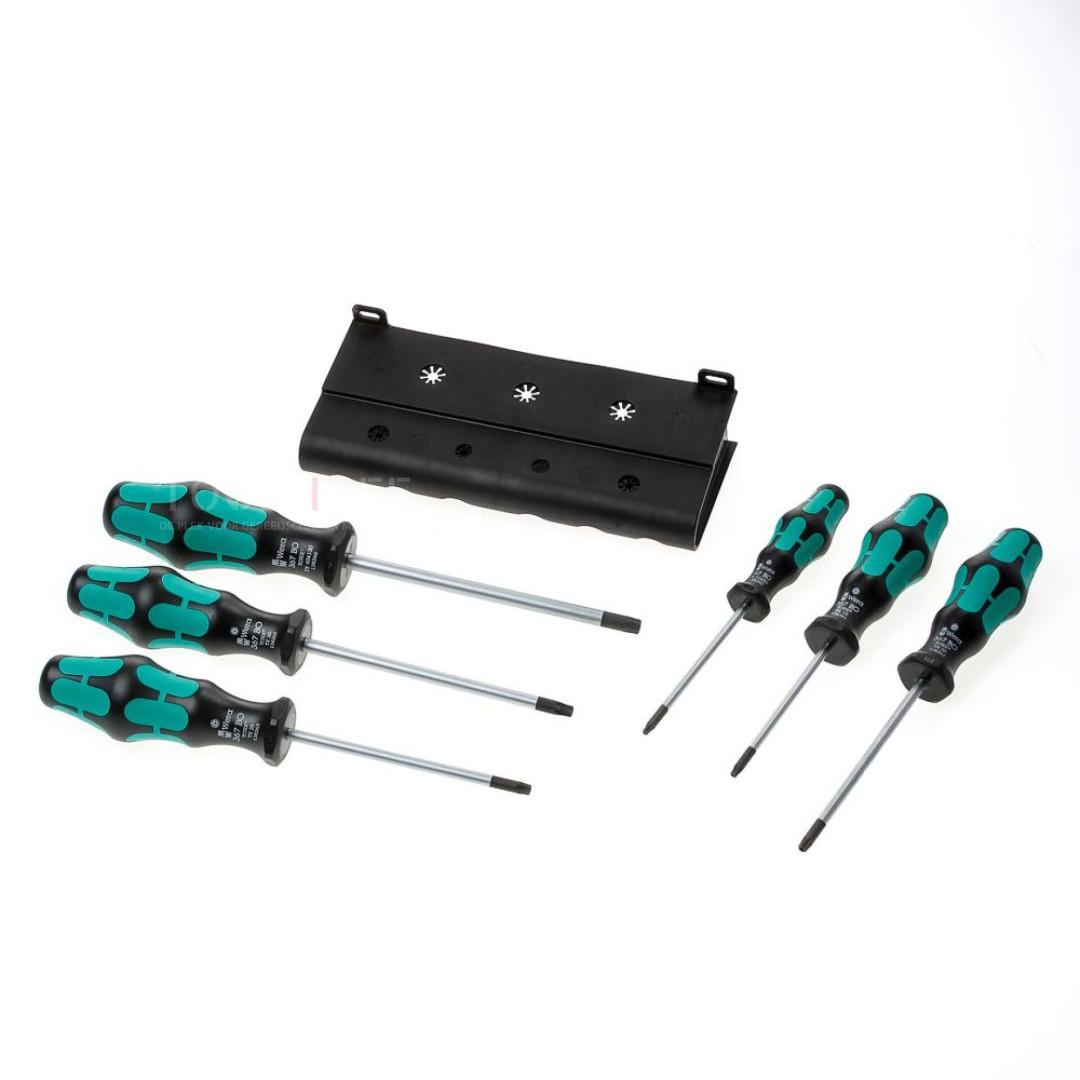 Wera Skruetrækkersæt torx T10H-T40H 6-delt Wera Skruetrækkersæt torx T10H-T40H 6-delt