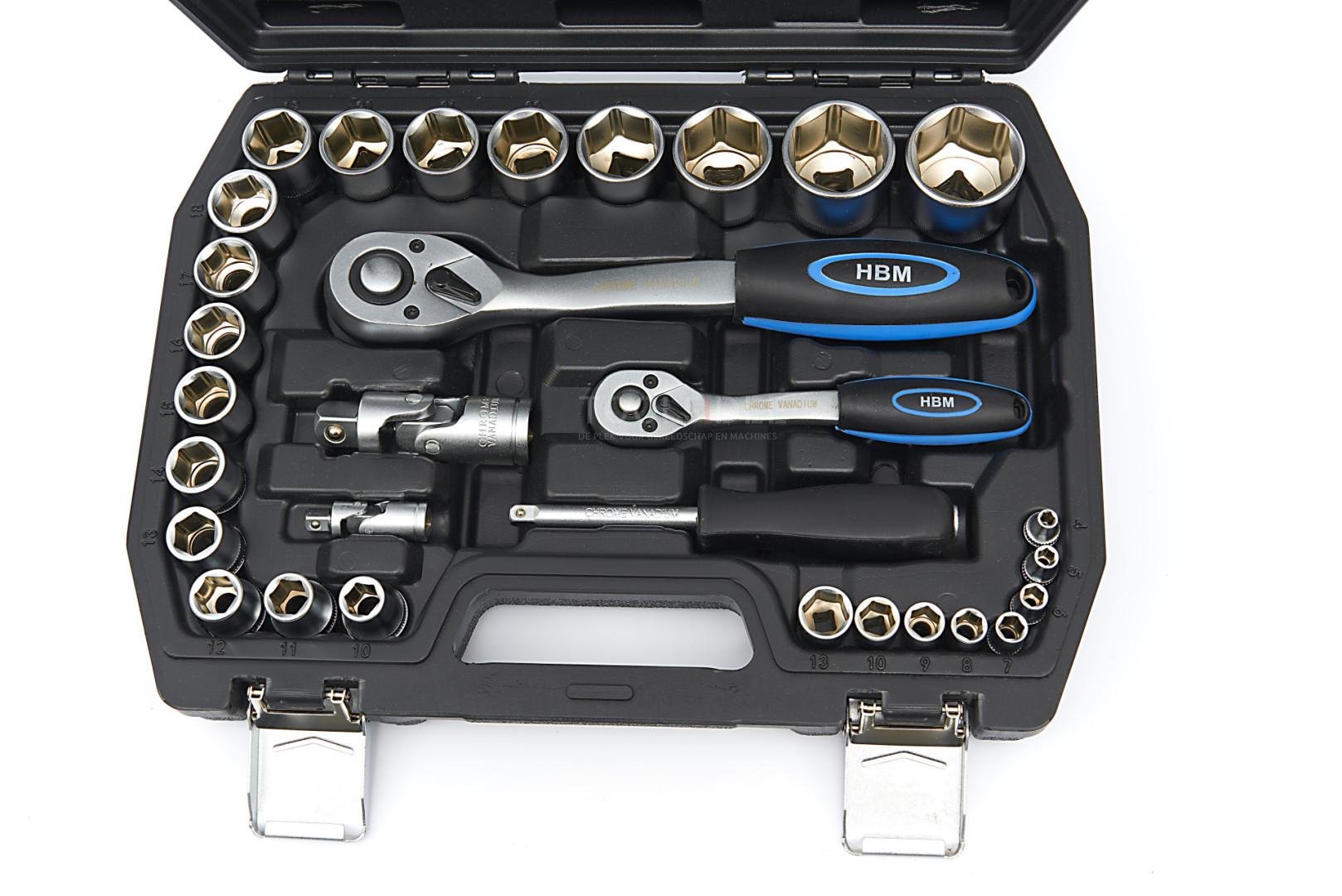 HBM socket set 37 pieces 