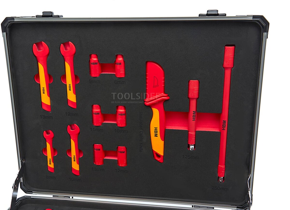 HBM 25-delers VDE verktøysett 
