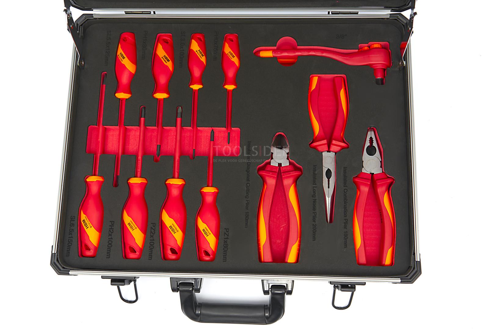 HBM 25-delers VDE verktøysett 