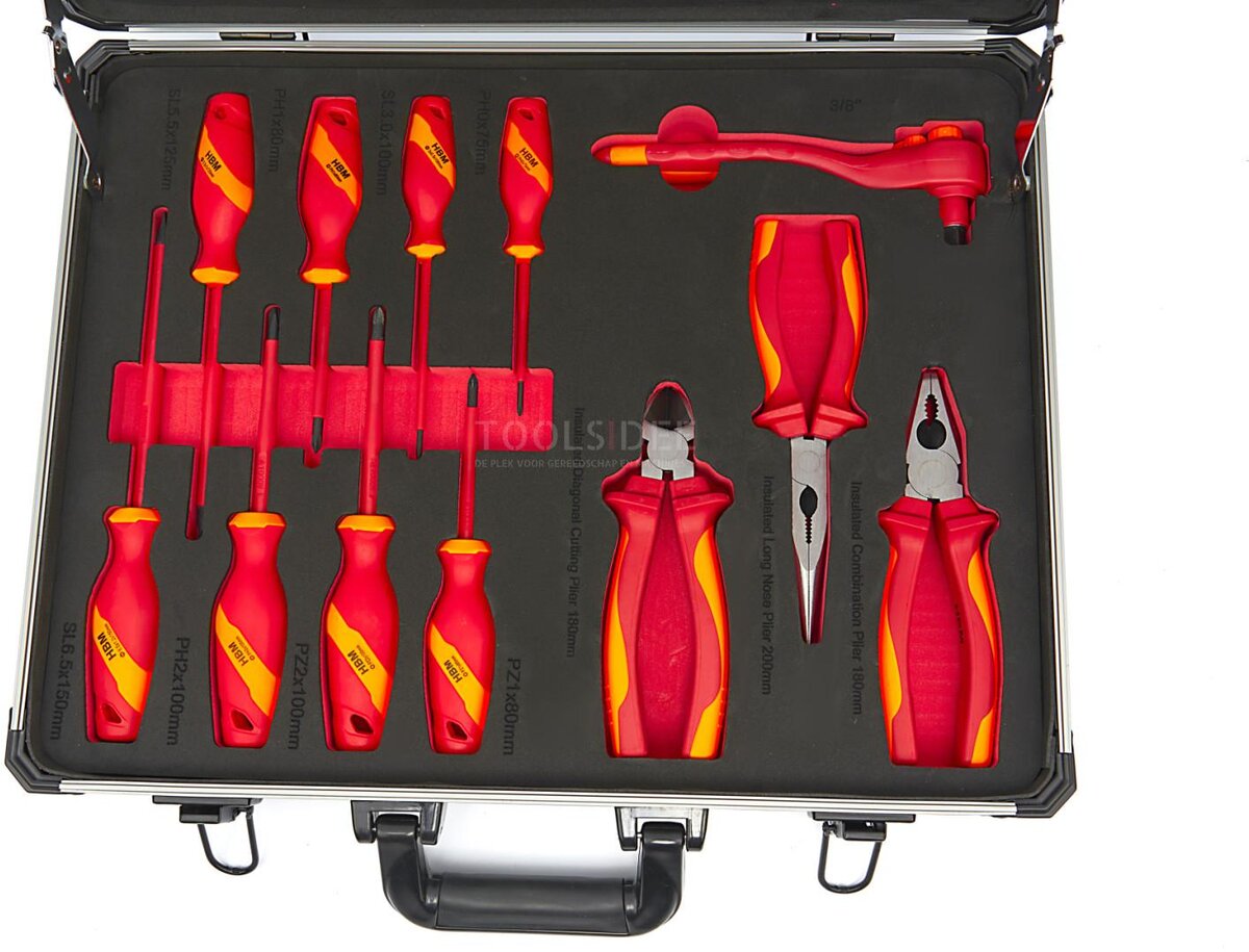 HBM 25-delers VDE verktøysett 