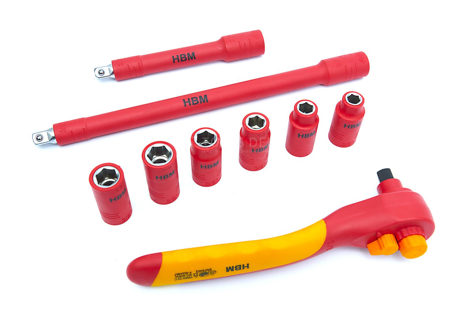 HBM 25-delers VDE verktøysett 
