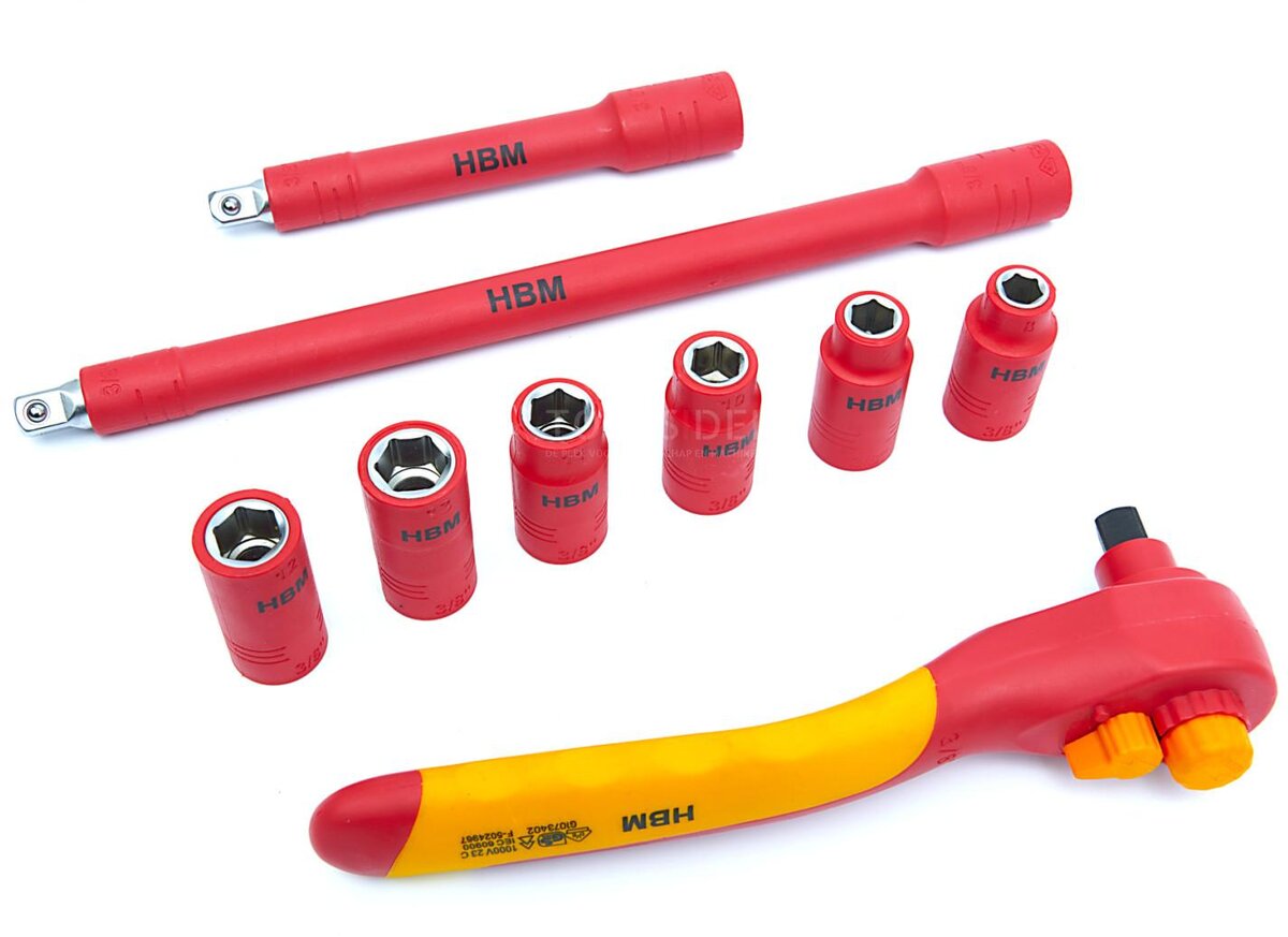 HBM 25-delers VDE verktøysett 