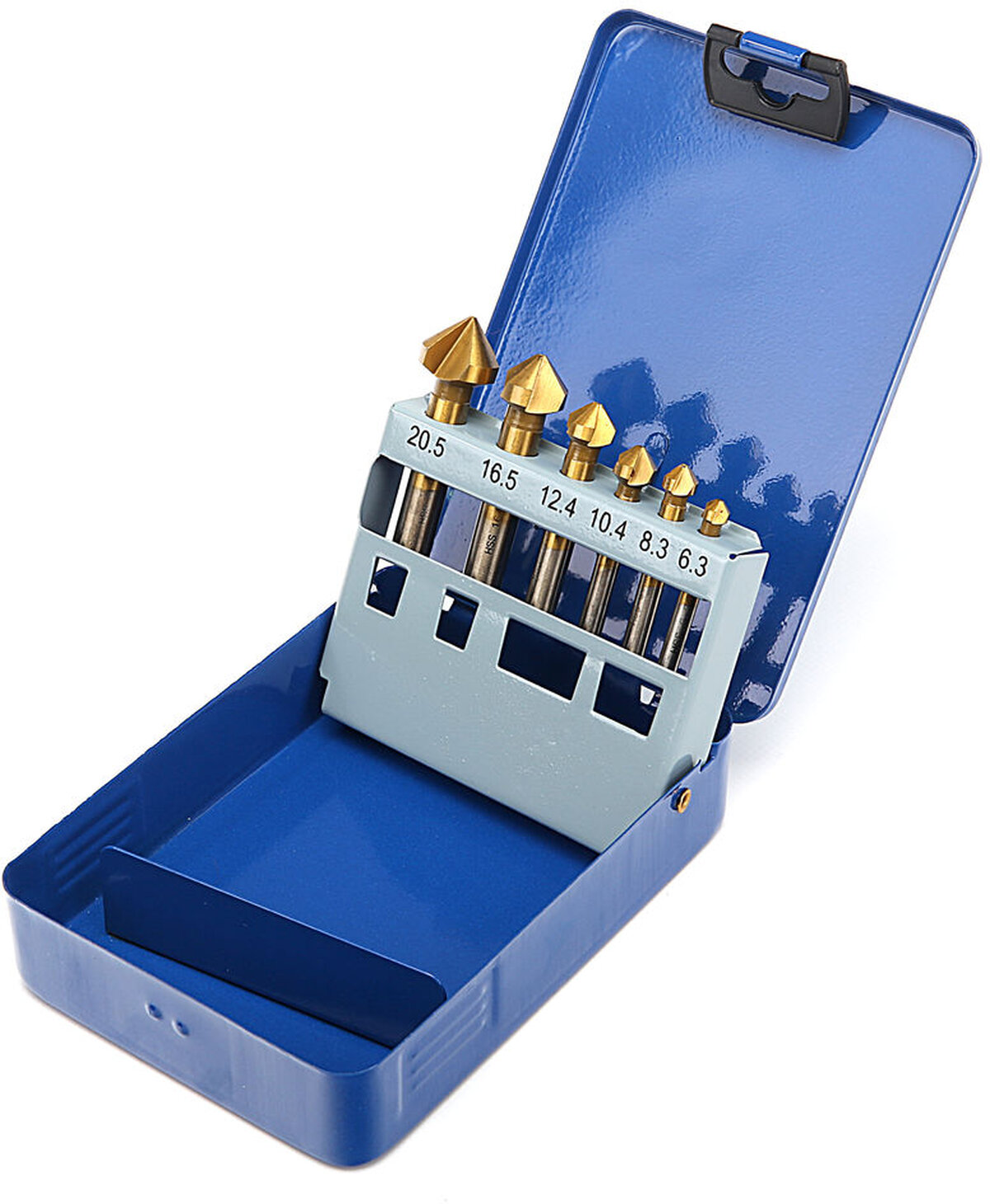  TOIMINTA !! HBM 6-osainen HSS - TIN upotusjyrsintäsarja