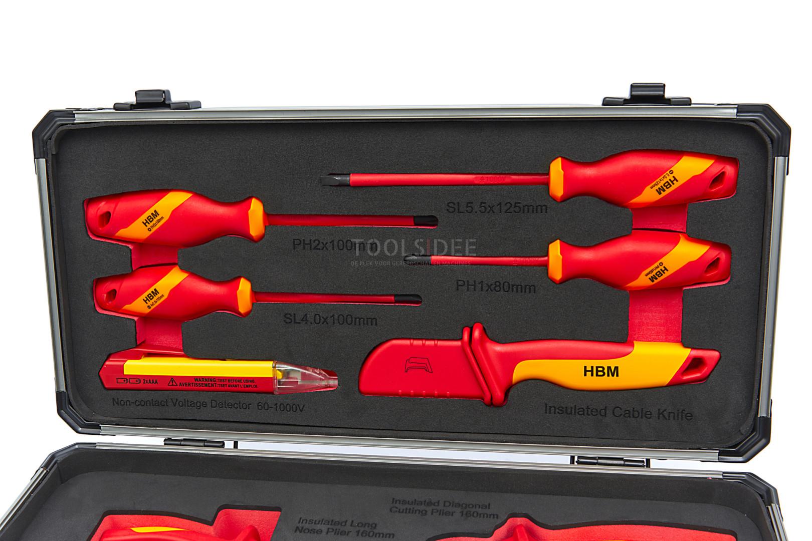 HBM 10-piece VDE tool set 