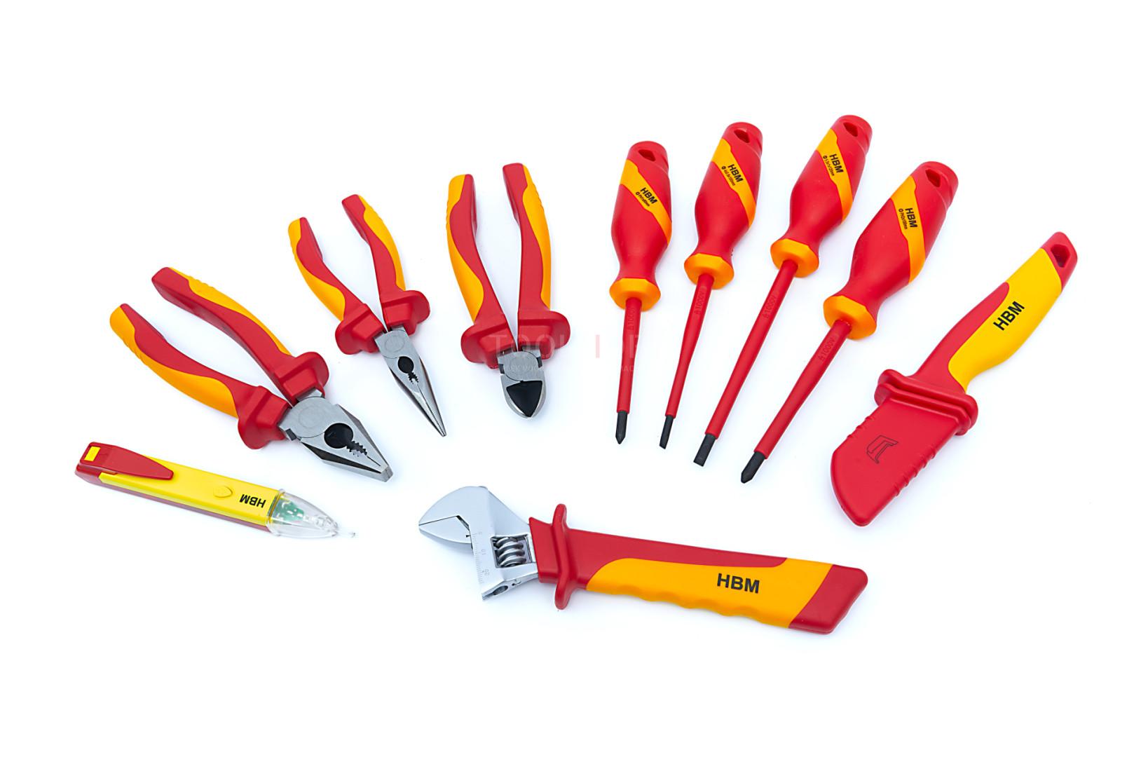 HBM 10-piece VDE tool set 