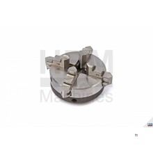 Mandrin à 4 mors HBM 65 mm à centrage automatique avec enregistrement M14x1