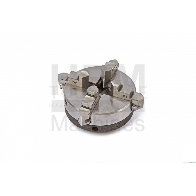 HBM 65 mm. self-centering 4 jaw chuck with m14x1 holder