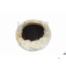 HBM 150 mm. Lambswool Poleringshjul, poleringskloss med velcro