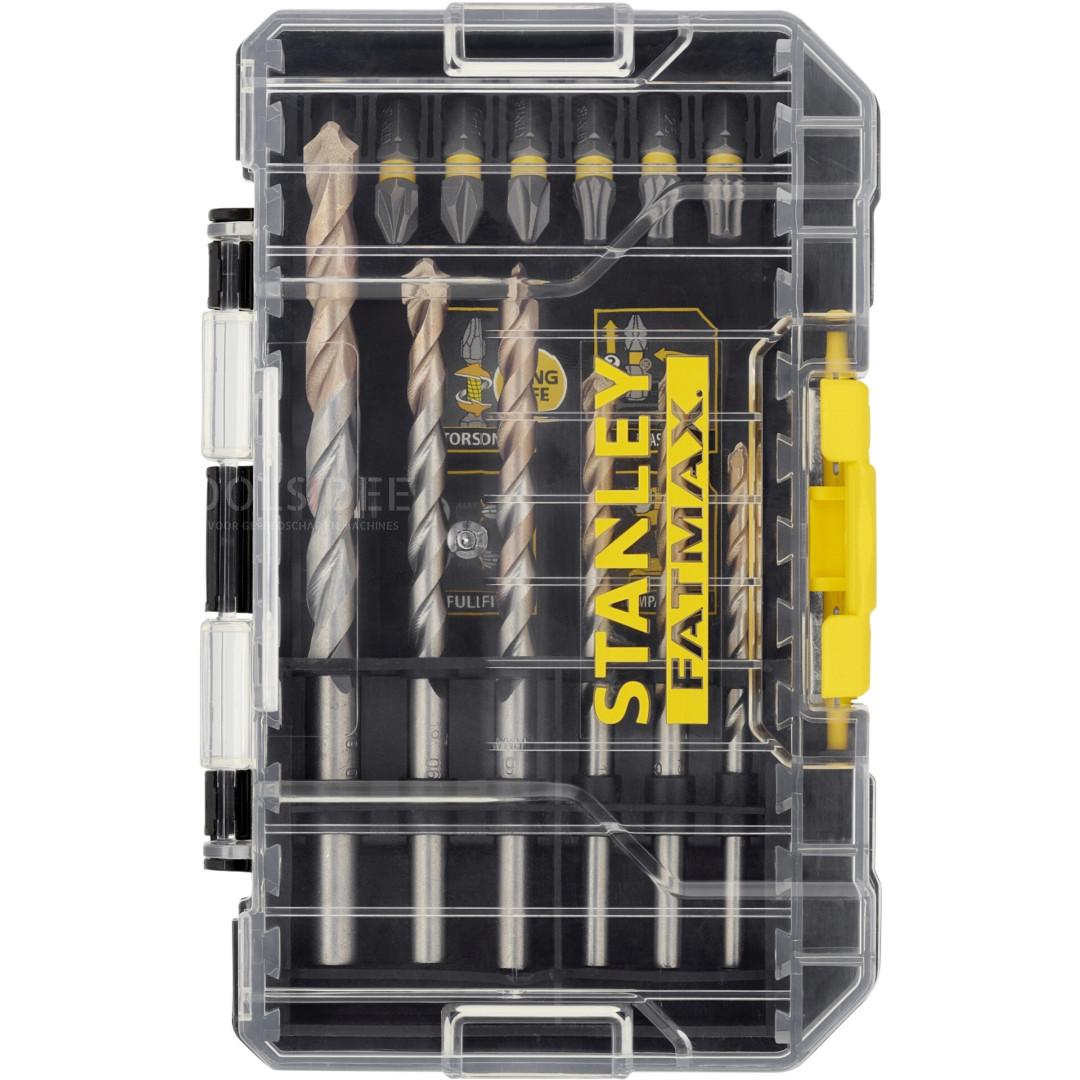 Stanley Fatmax masonry drill bit set 19-piece, STA88554-XJ 