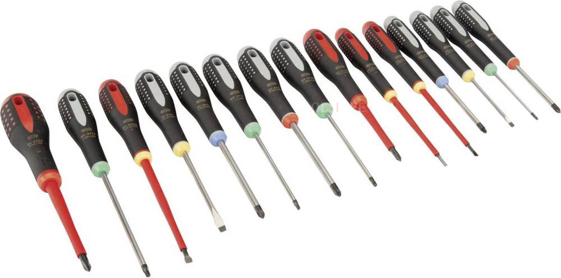 Bahco screwdriver set 15-piece, BE-9877 