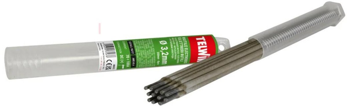 Telwin-Elektrode Edelstahl 3,2 mm 8 Stück 