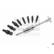 HBM 9-teiliges Innenlager-Abzieher-Set mit Hammerabzieher