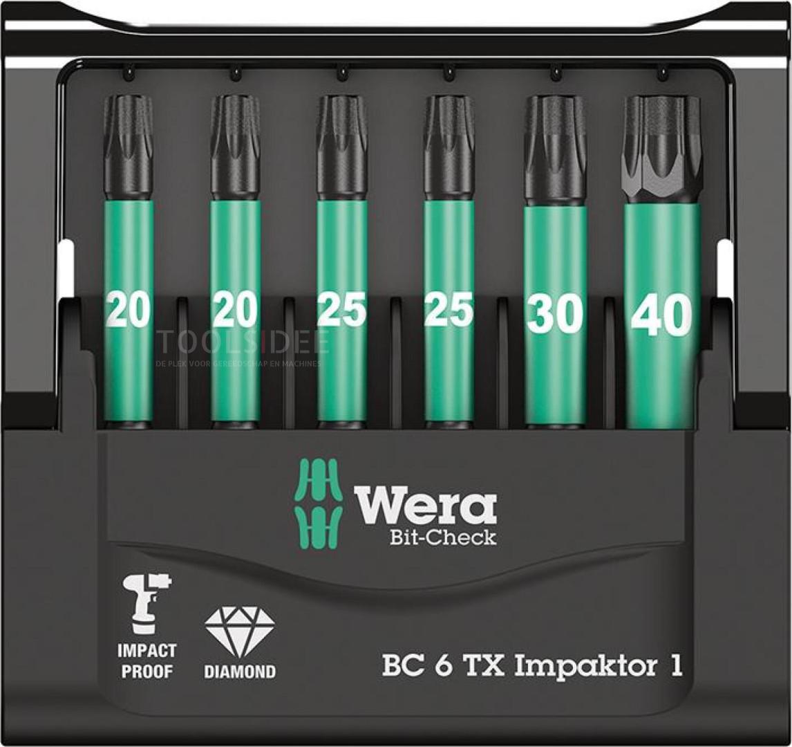 Wera Bit Check Impaktor 6 TX Wera Bit Check Impaktor 6 TX