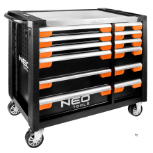 Chariot à outils NEO pro 12 tiroirs, rempli