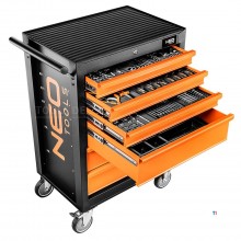 NEO tool cart 6 drawers, filled 149 pieces