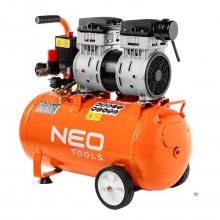 NEO oliefri kompressor 24l lydløs
