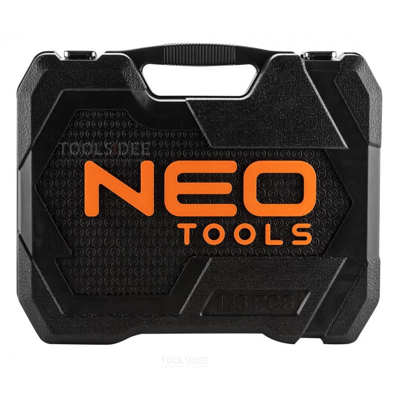 NEO Werkzeugkoffer 143-teilig