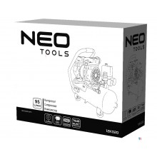 Compressore NEO oil-free 12l silenzioso