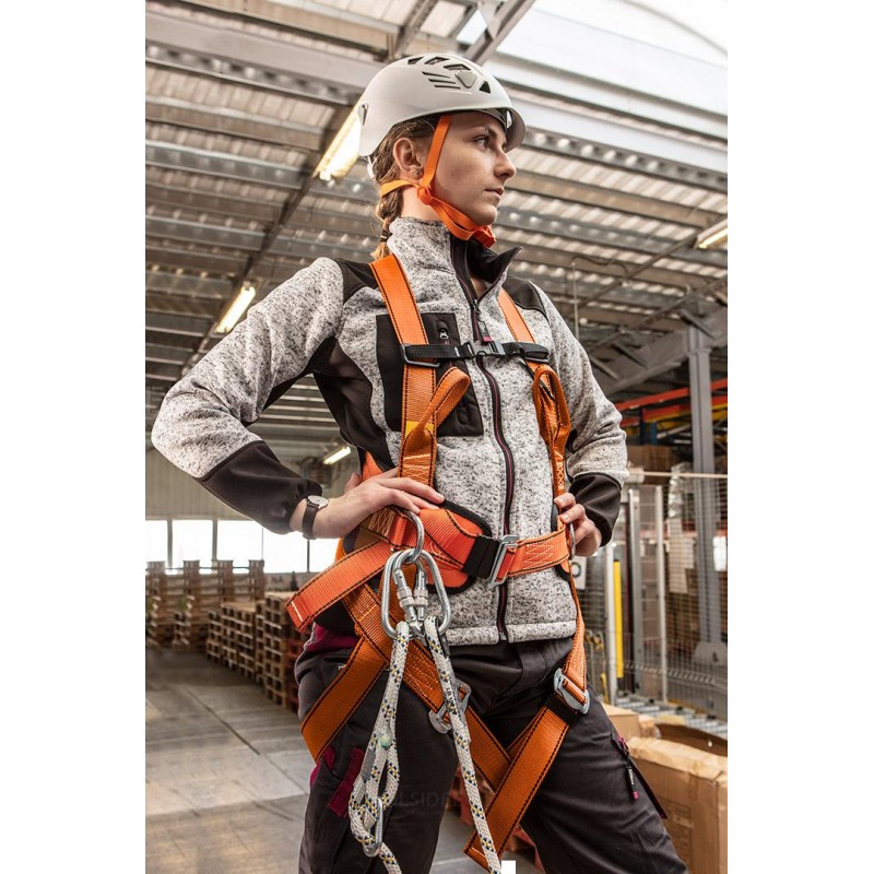 NEO industrial safety harness with shock absorbers