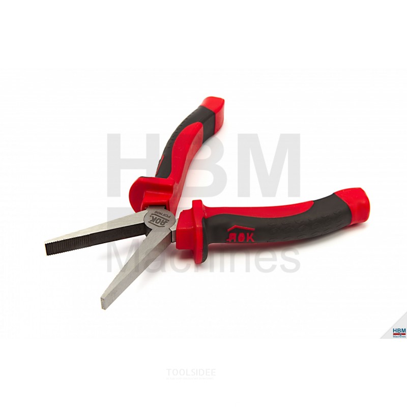 AOK professional flat nose pliers