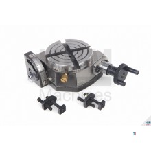 HBM 100 mm kippbarer Teilungstisch mit Spannsatz Modell 1