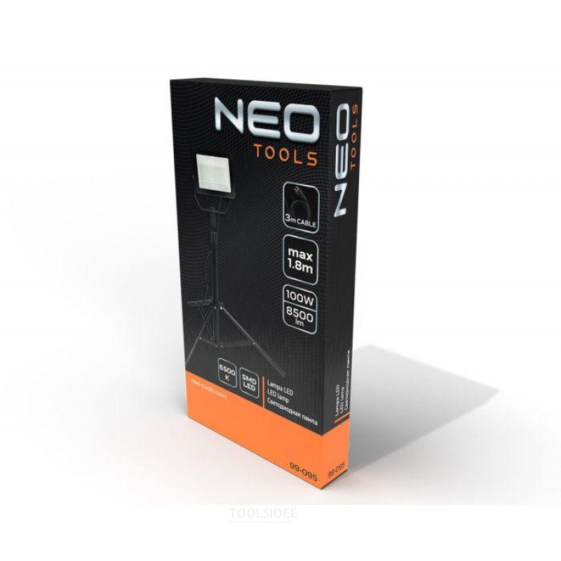 NEO Enkel konstruksjonslampe på stativ 8500lm