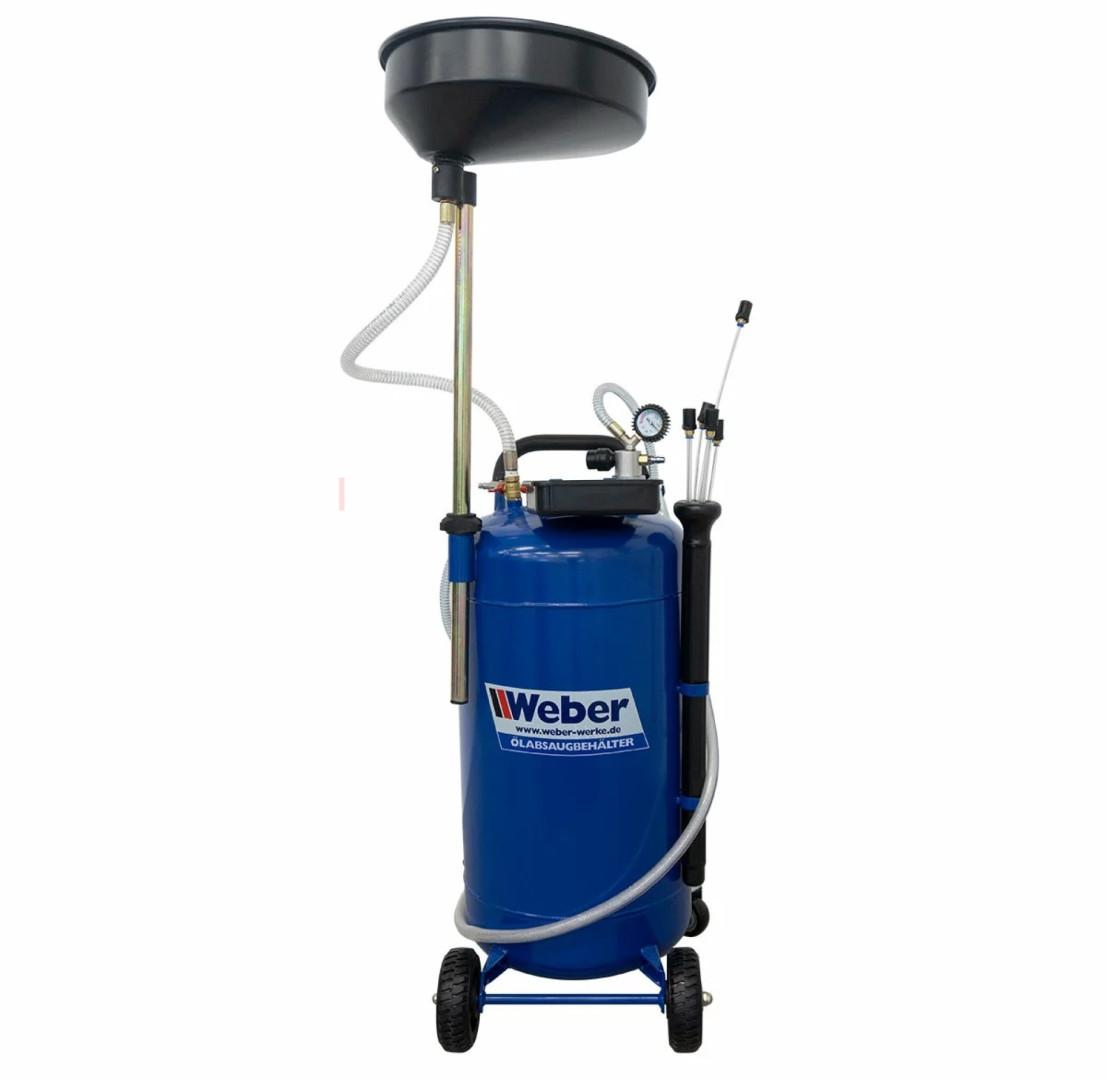 Weber oil collection container with suction function 85 L Weber oil collection container with suction function 85 L